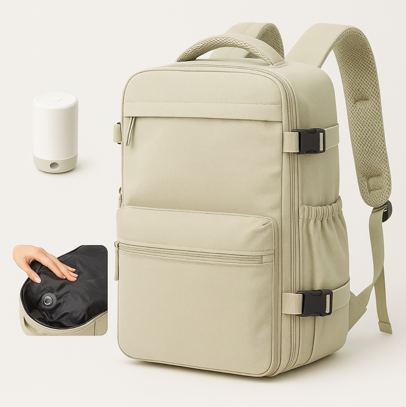 Rucksack mit Vakuumfunktion
